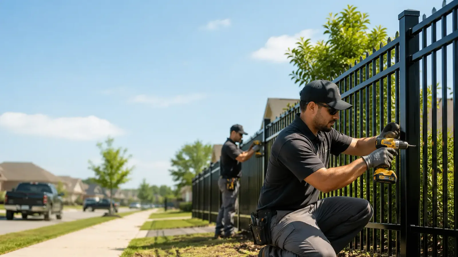 Metal Fence Installation in Broad Run, VA